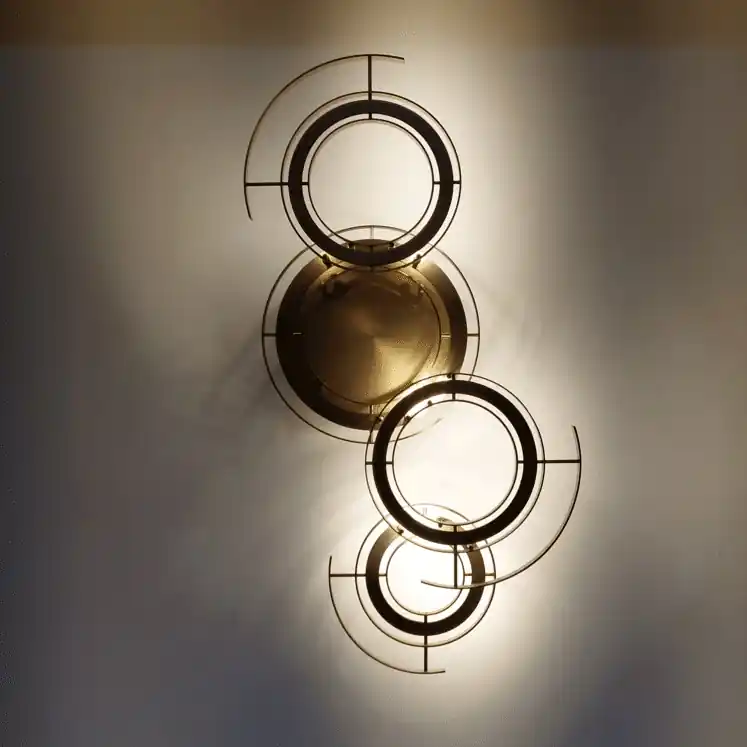 Edle Ringe: Wandleuchte mit LED-Modulen CERCLE Online Kaufen