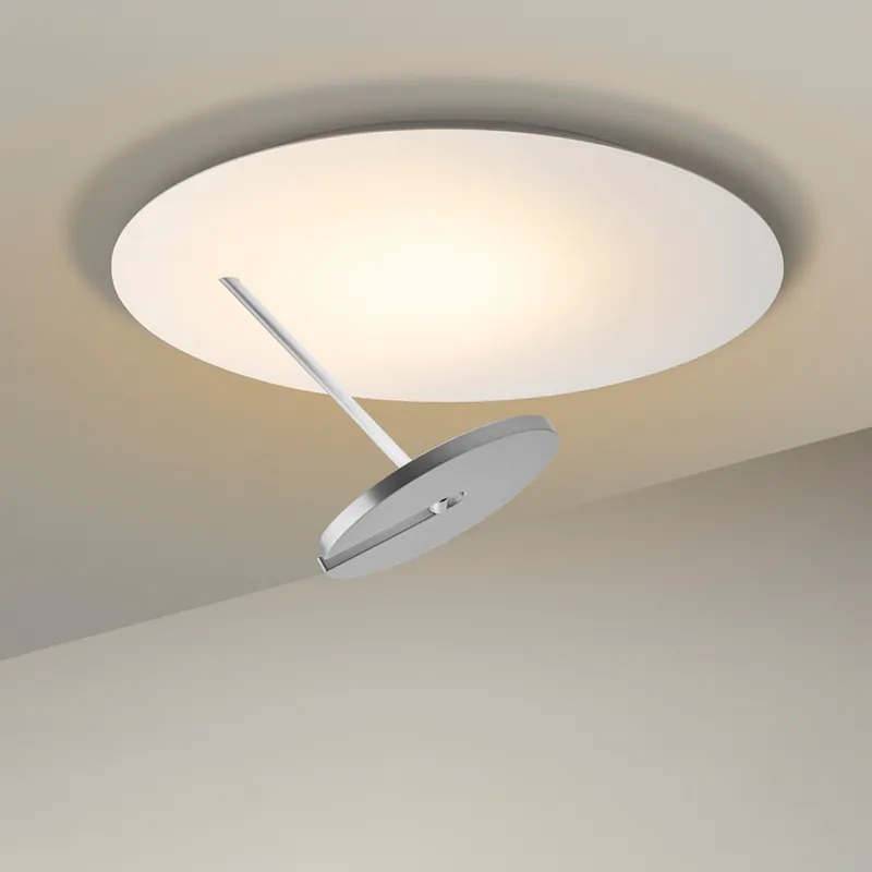 Lichtstarke Deckenleuchte SUPERNOVA DISC für indirektes Licht, Ø 46 cm Neu Im Sortiment
