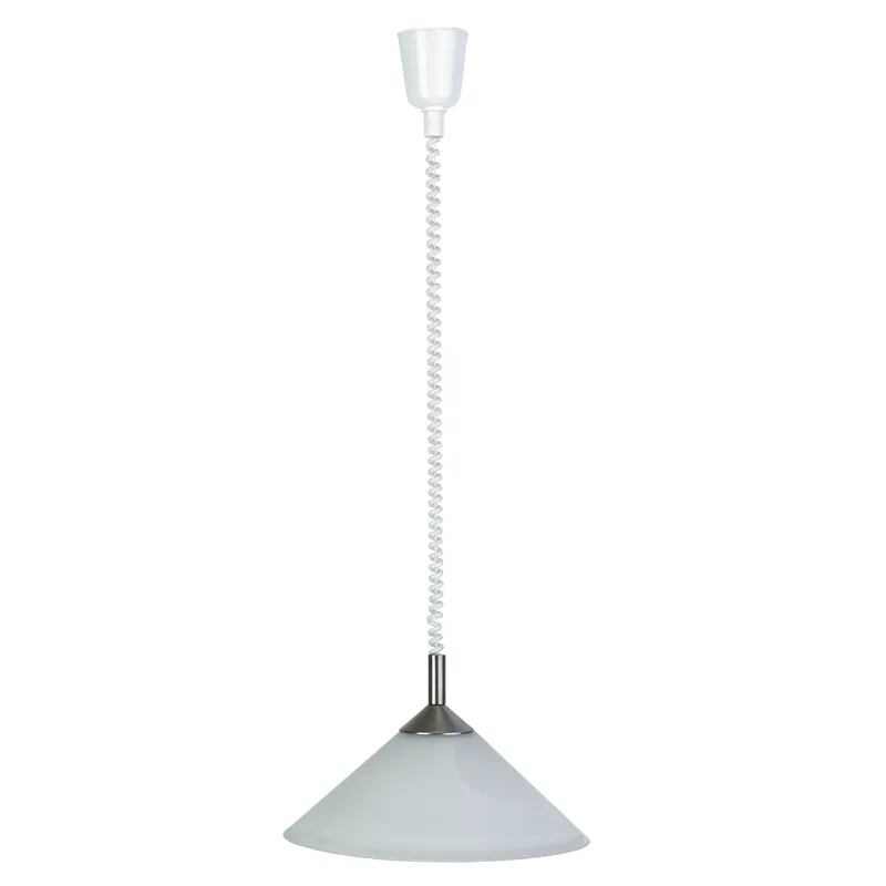 Ariana Pendelleuchte 40cm Rollizug eisen/weiß-alabaster Günstig