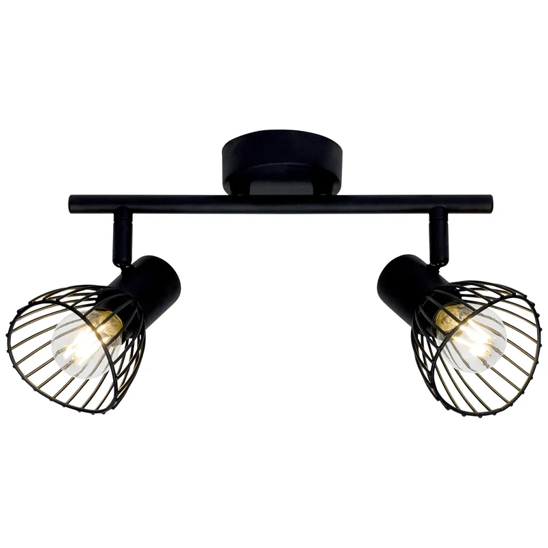 Neu Elhi Spotrohr 2flg schwarz