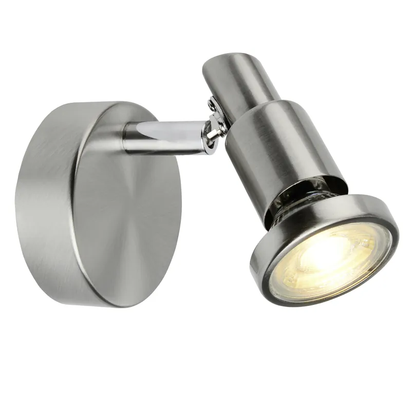 Ryan LED Wandspot eisen/chrom Preiswert