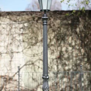Gussmast-Außenleuchte mit Schinkellaterne Rondo P 71 (218–280 cm) Nur Für Kurze Zeit