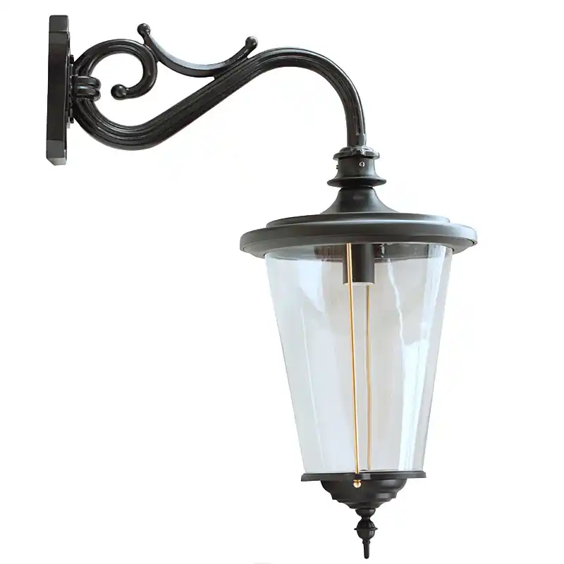 Direktkauf Glasmantellaterne mit klassischem Wandarm 43/415A