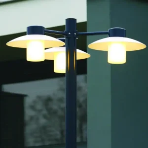 Top-Preis Ein- bis Dreiflammige Standleuchte Aubanne (218 cm)