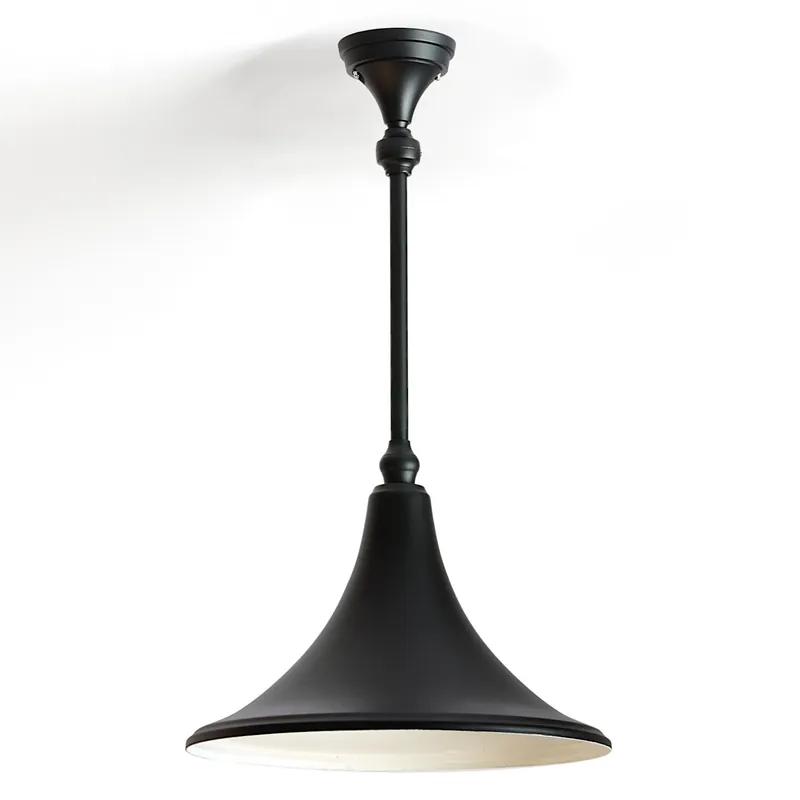 Bestseller Deckenlampe für Außenbereiche mit Tütenschirm
