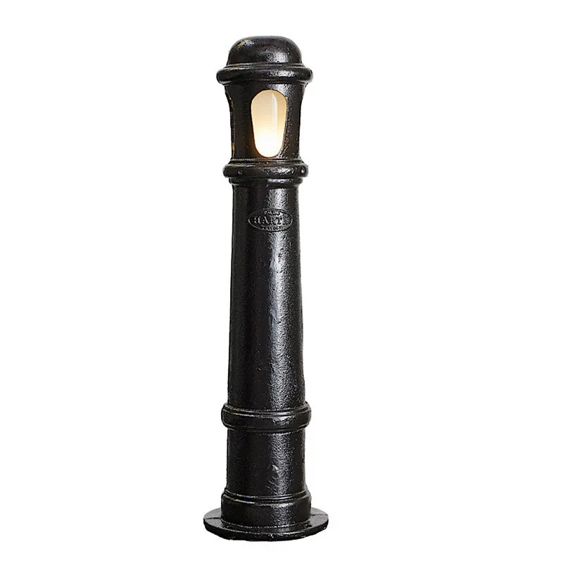 Preis Gesenkt Dekorative Pollerleuchte aus Gusseisen für Garten und Terrasse, 95 cm