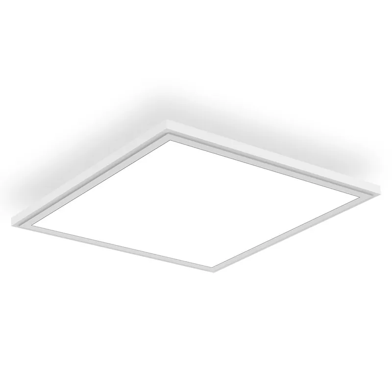 Preis Gesenkt Briloner Simple LED Deckenleuchte, LED Panel Flach, Eckig, 44,5x44,5 cm, Weiß
