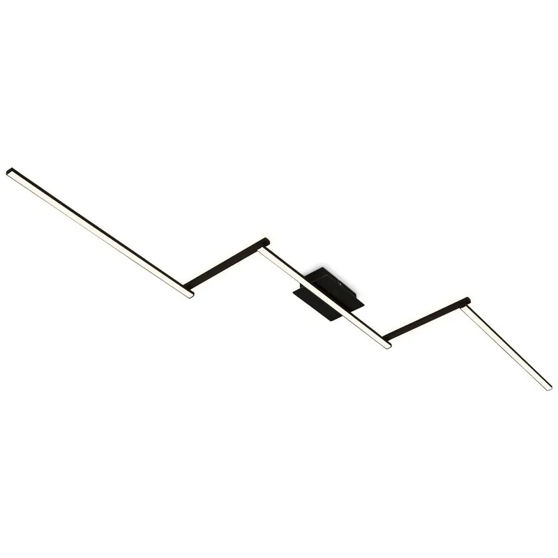 Abverkauf LED Deckenleuchte, 227,2 cm, 24 W, Schwarz
