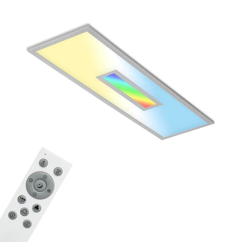 CCT LED Panel, RGB Centerlight, 100 cm, 28 W, 3000 lm, Silber Top-Preis