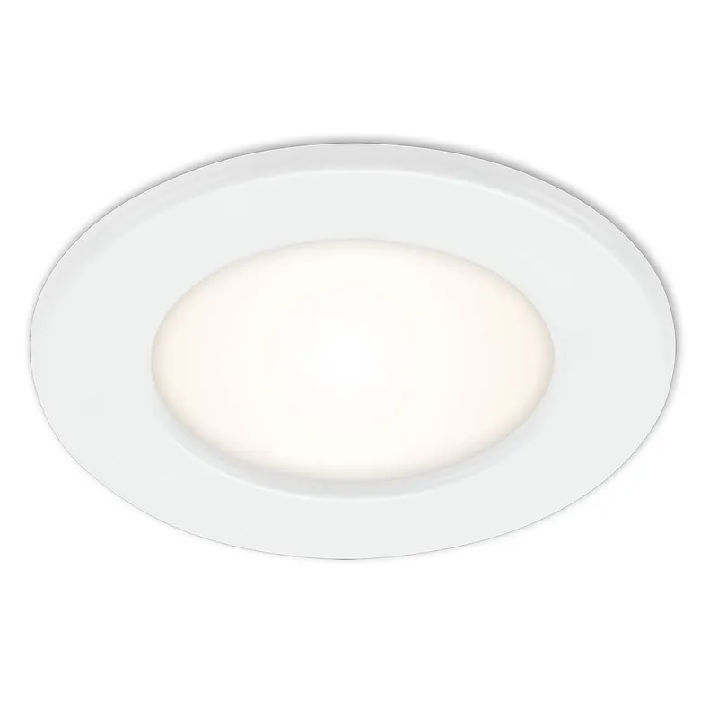LED Einbauleuchte, Ø 11,5 cm, LED-Modul, 6W, 600 lm, weiß Preiswert