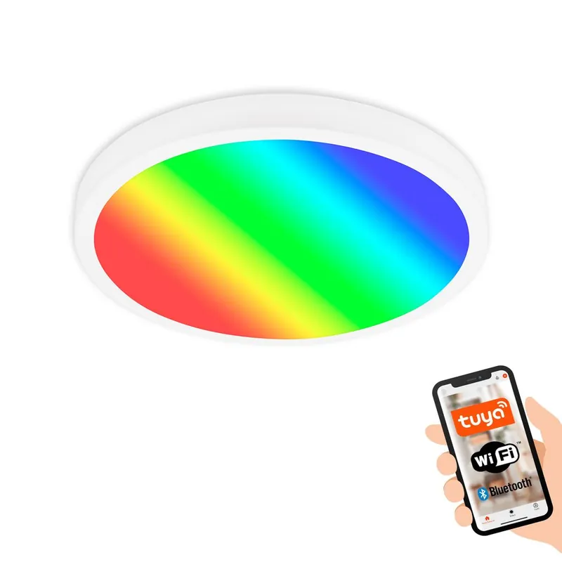 Top-Preis Smart LED RGBW Panel, 27 cm, 20W, 100lm, weiß
