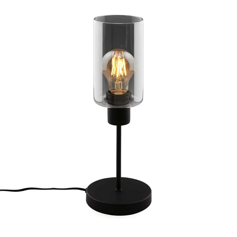 Ausverkauf Tischleuchte, 39,5 cm, 1x E27, max. 10W, schwarz