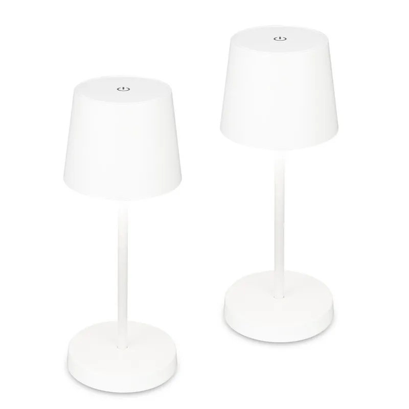 2er Set LED Akku-Tischleuchten USB-C 2,6W IP44 Spritzwasserschutz 150lm schwarz Briloner Online Kaufen