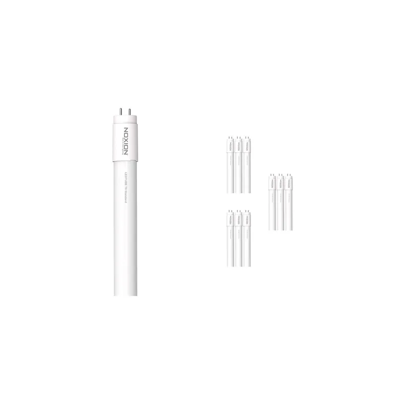 Mehrfachpackung 10x Noxion LED Röhre T8 Avant (EM/Mains) Standard Output 9W 990lm - 840 Kaltweiß | 60cm - Ersatz für 18W Neuheit