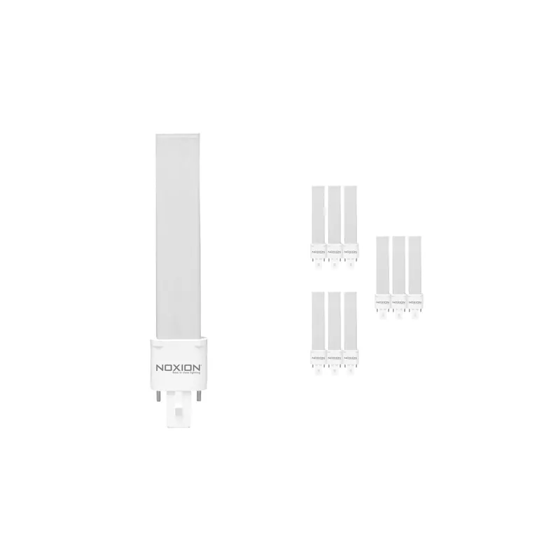 Neu Im Sortiment Mehrfachpackung 10x Noxion Lucent LED PL-S EM 4.5W 827 | Extra Warmweiß - 2-Pins - Ersatz für 10W and 13W