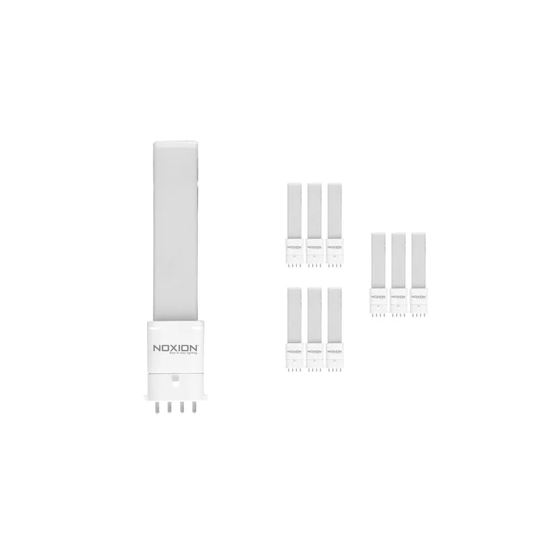 Abverkauf Mehrfachpackung 10x Noxion Lucent PL-S LED 4.5W 540lm - 827 Extra Warmweiß | 4-Pins - Ersatz Für 9W