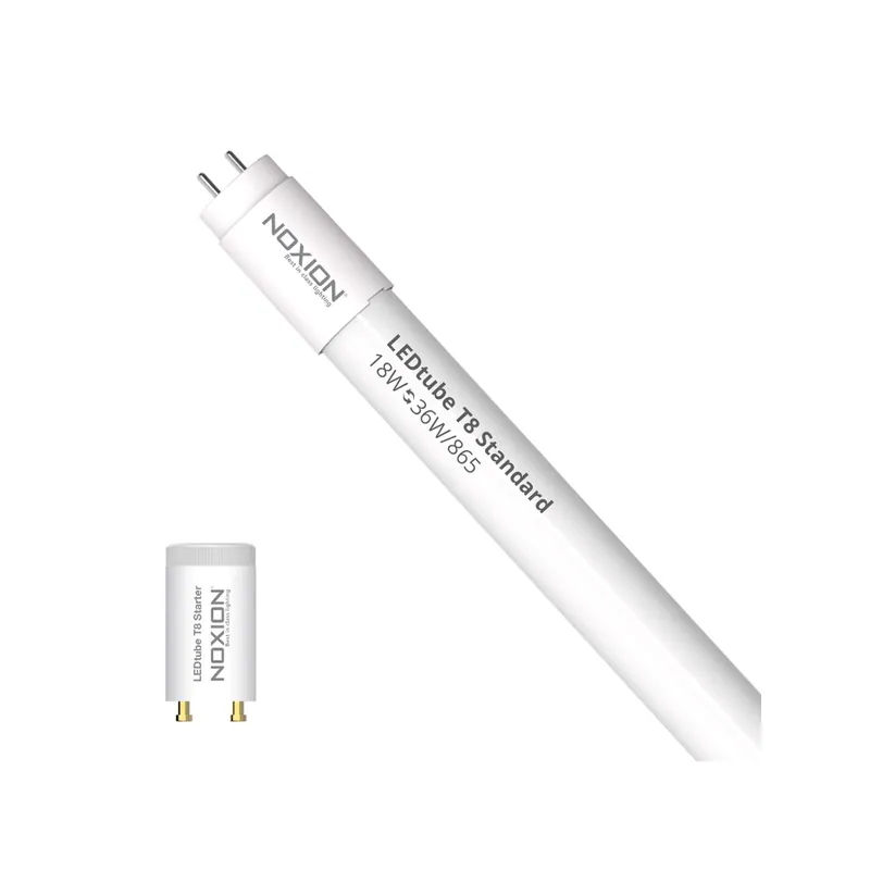 Noxion LED Röhre T8 Avant (EM/Mains) Standard Output 18W 2000lm - 865 Tageslichtweiß | 120cm - Ersatz für 36W Bestseller