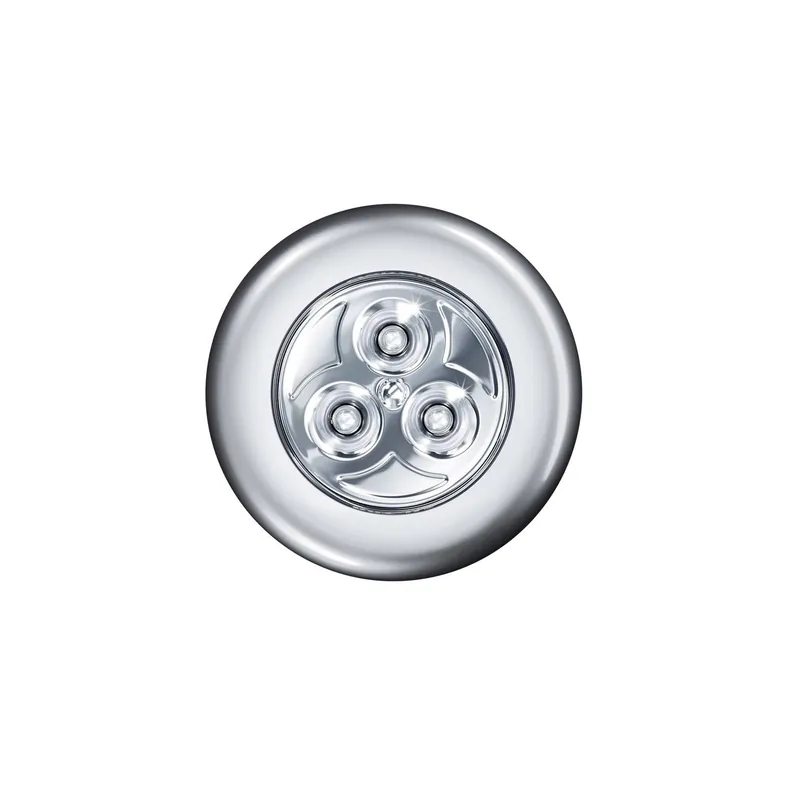 Wochenendangebot Ledvance LED Dot-it Tragbare Minileuchte Silber 0.23W Batteriebetrieben