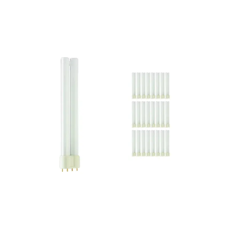Bestpreis Mehrfachpackung 25x Philips MASTER PL-L 18W - 827 Extra Warmweiß | 4-Pins
