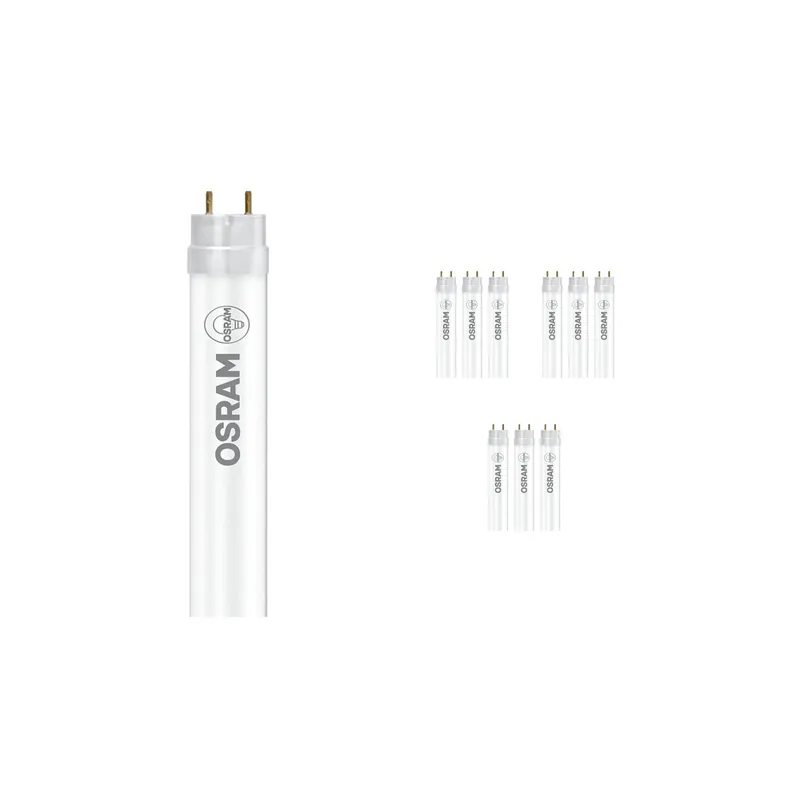 Mehrfachpackung 10x Osram SubstiTUBE LED T8 Value (EM Mains) Standard Output 16.4W 1800lm - 865 Tageslichtweiß | 120cm - Ersatz für 36W Sale