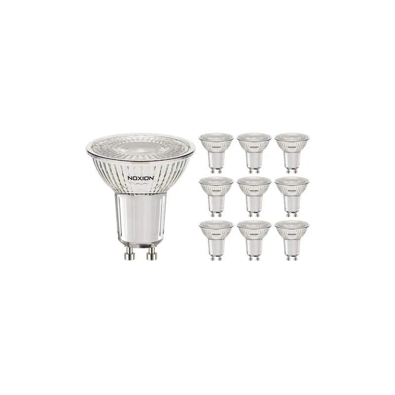 Expressversand Mehrfachpackung 10x Noxion PerfectColor LED-Spot GU10 PAR16 3W 230lm 36D - 927 Extra Warmweiß | Höchste Farbwiedergabe - Dimmbar - Ersatz für 35W