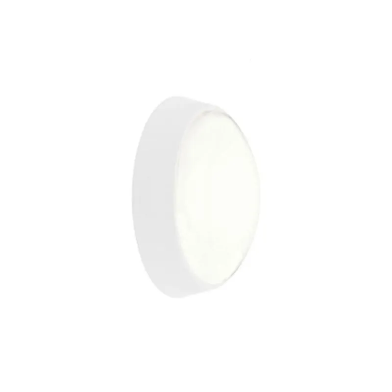 Begrenztes Angebot Ansell LED Bulkhead Helder Circular Plain White 12W 1058lm - 830-840-865 CCT | 215mm - IP54