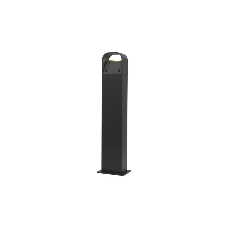 Kracherpreis Ansell LED Bollard Gila Graphite 9W 493lm - 830 Warm White | 70cm - IP55