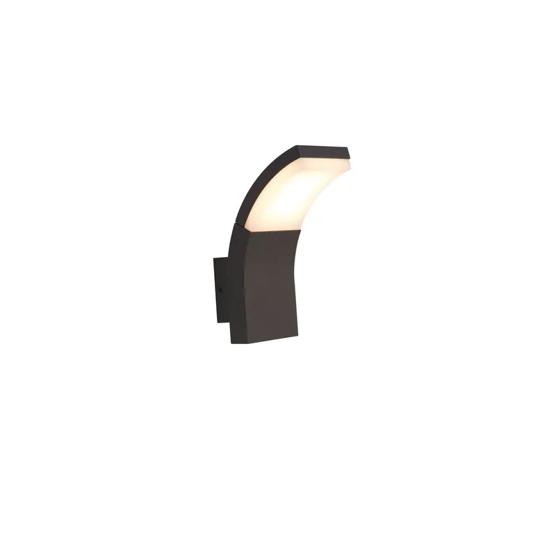 Ansell LED Wall Light Senza Graphite 6W 410lm - 830 Warm White | IP54 Solange Der Vorrat Reicht