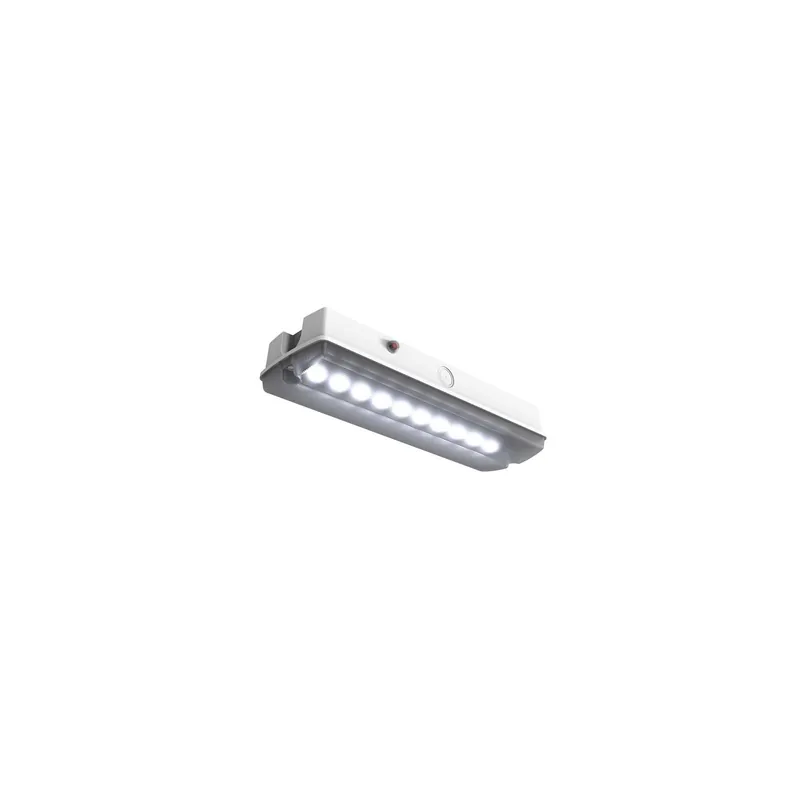Ansell LED Portal Bulkhead Emegency Guardian 3W 173lm - 865 Tageslichtweiß | IP65 - Selbsttest - 18m Sichtweite Mega-Angebot