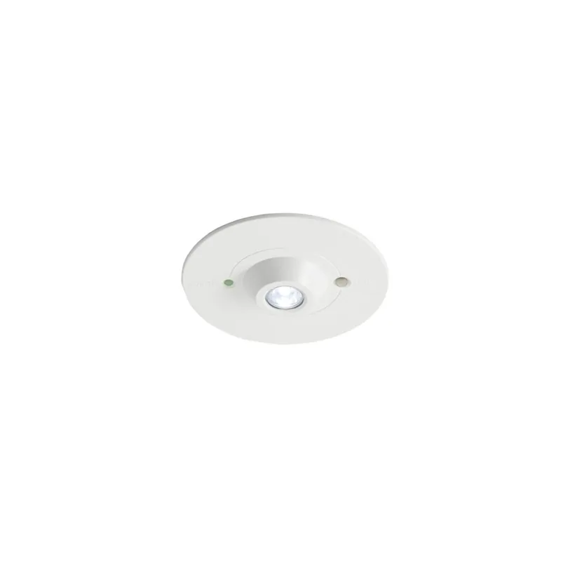 Neue Kollektion Ansell LED Emergency Light Raven Open Area White 3W 128lm 43D - 865 Daylight | 110mm - IP65 - Emergency 3H - Self Test