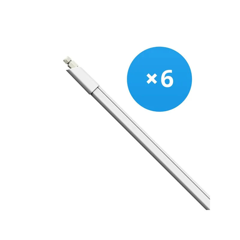 Beliebt Mehrfachpackung 6x Bright Choice LED Feuchtraumleuchte 34W 3740lm - 840 Kaltweiß | 120cm