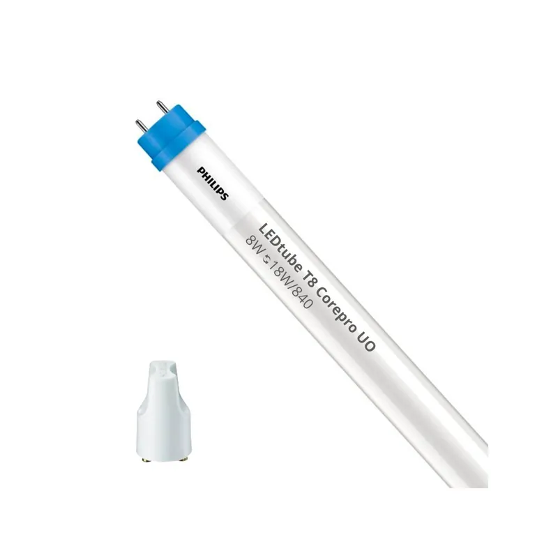 Wochenendangebot Philips LED Röhre T8 CorePro (EM/Mains) High Output 8W 900lm - 840 Kaltweiß | 60cm - Ersatz für 18W