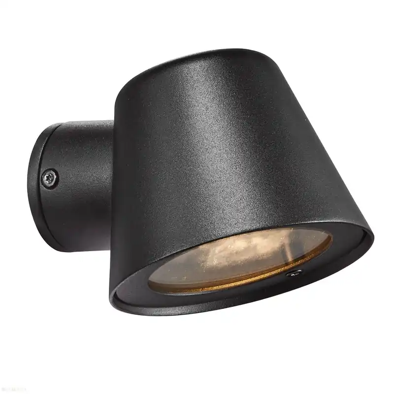 Nordlux Aleria Wandleuchte Metall Schwarz | IP44 - Geeignet für GU10 Aktuell