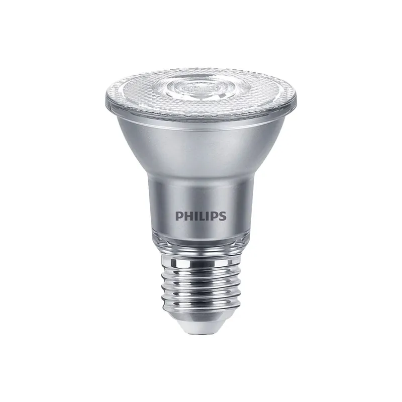 Neu Im Sortiment Philips Master Value LED Glühbirne Reflektor E27 PAR20 6W 540lm 25D - 940 Kaltweiß | Höchste Farbwiedergabe - Dimmbar - Ersatz Für 50W