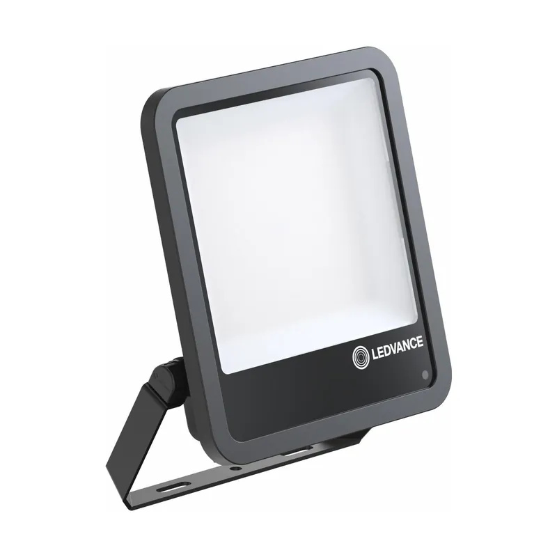 Ledvance Led-Scheinwerfer Aluminium Schwarz 133W 20000lm 100D - 840 Kaltweiß | IP66 - Lichtsensor - Symmetrisch Markenware