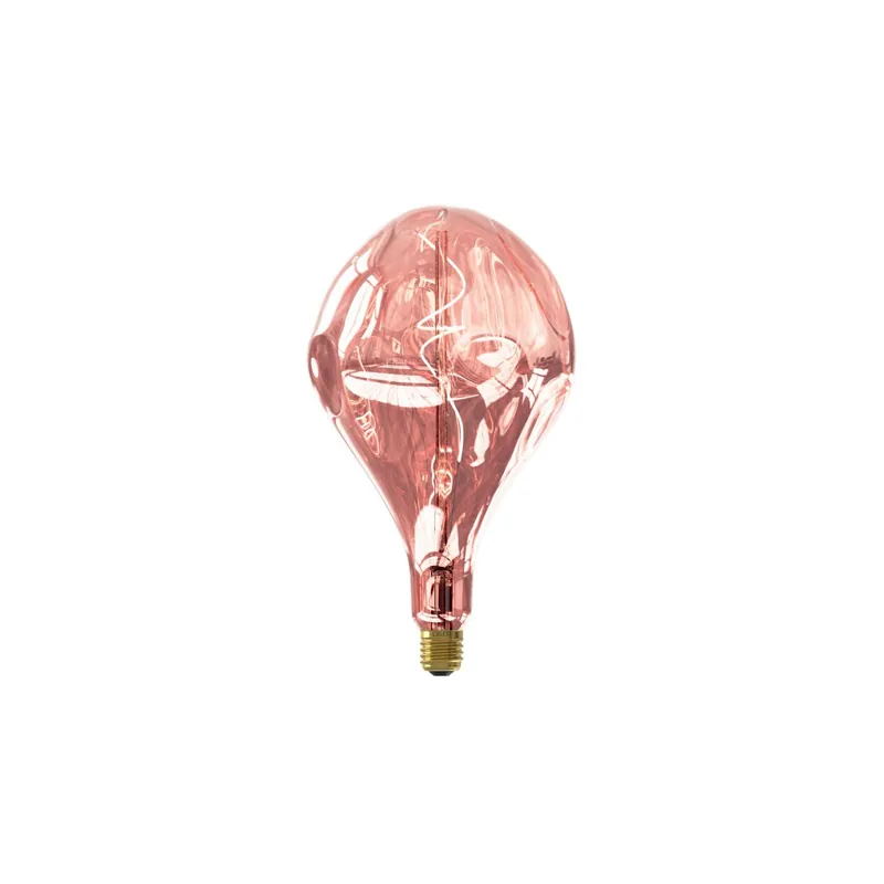 Calex XXL Organic Evo Rose LED E27 Fadenlampe 6W 80lm- 818 Extra Warmweiß | Dimmbar Schnäppchen