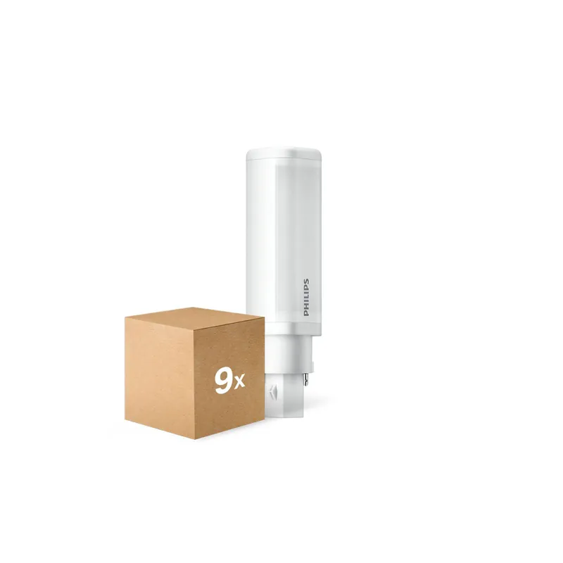 Solange Der Vorrat Reicht Mehrfachpackung 9x Philips CorePro PL-C LED 5.9W 660lm - 840 Kaltweiß | 2-Pins - Ersatz Für 13W