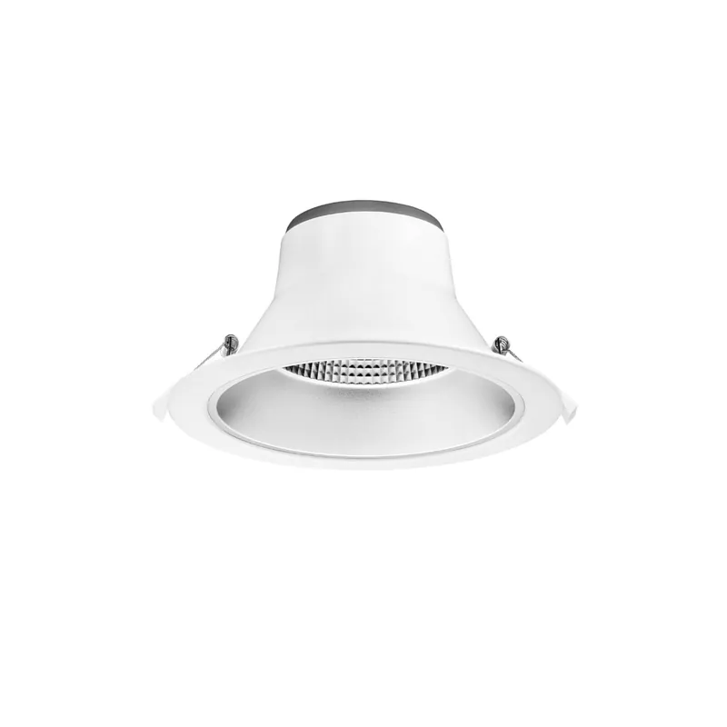 Sofort Bestellen Bright Choice LED Downlight SIA Aluminium Weiß 15W 1650lm 60D - 830-850 Abstimmbares Weiß | Ausschnitt 195mm - IP22 - Optional Dimmbar