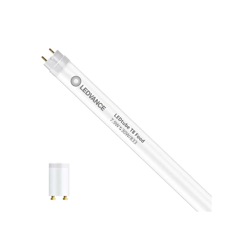 Begrenztes Angebot Ledvance LED Röhre T8 Performance Food (EM/Mains) Standard Output 7.9W 750lm - 833 Warmweiß | 90cm Ersatz Für 30W