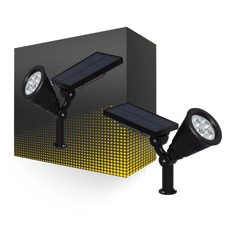 Bright Choice Erdspießleuchte Meillion ABS Schwarz 2W 200lm - 840 Kaltweiß Saisonangebot