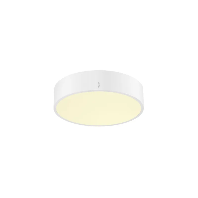 Abverkauf SLV Medo Pro 30 Wand und Deckenleuchte Aluminium Weiß Rund 10W 1250lm - 930-940 CCT | IP50 - Höchste Farbwiedergabe - Dali Dimmbar
