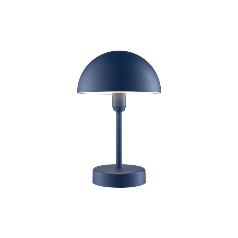 Abverkauf Nordlux Tischlampe Ellen To-Go Aluminium Blau - 2.8W 300lm - 830 Warmweiß | IP44 - 3-Stufen Dimmbar