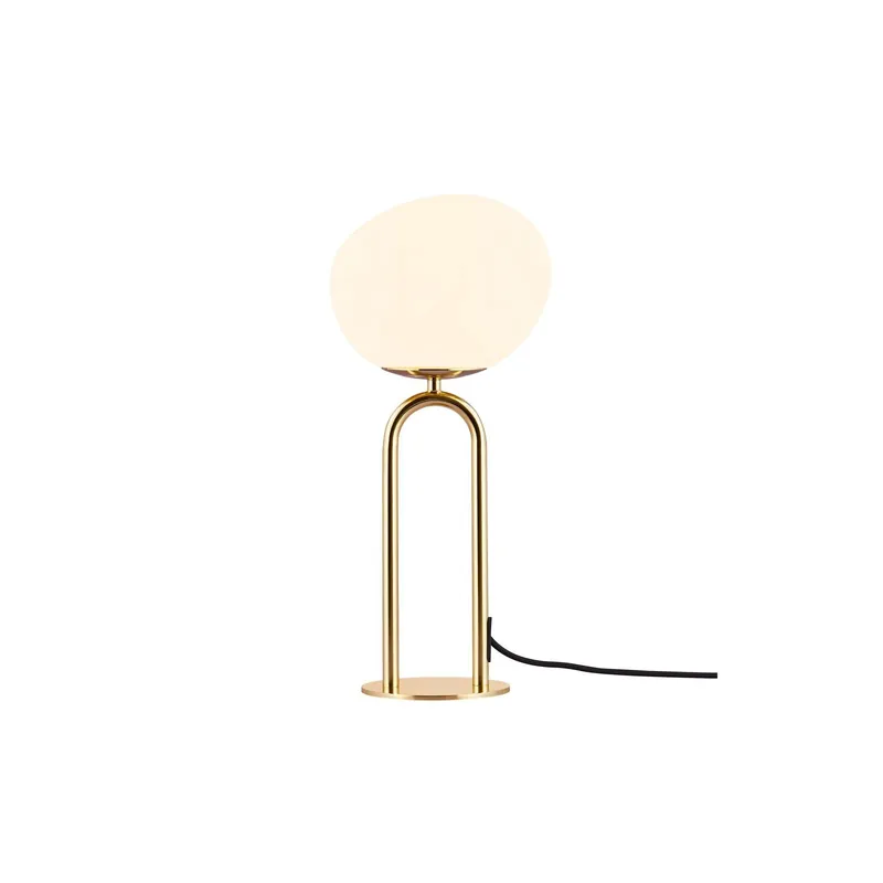 Markenprodukt DFTP by Nordlux Tischlampe Shapes Glas und Metall Kupfer | Geeignet für 1x E27