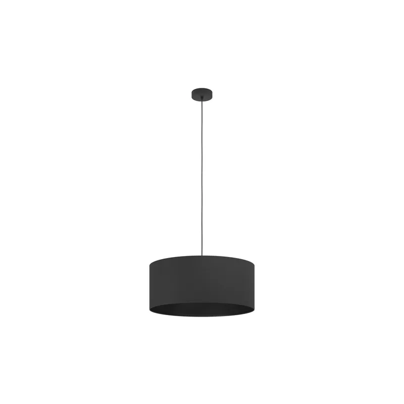 Schnäppchen Eglo Pendelleuchte Maserlo 1 Stahl Schwarz | Geeignet für E27