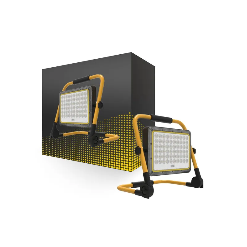 Abverkauf Bright Choice LED Akku Scheinwerfer 1300lm 90D - 865 Tageslichtweiß | IP65 - Symmetrisch