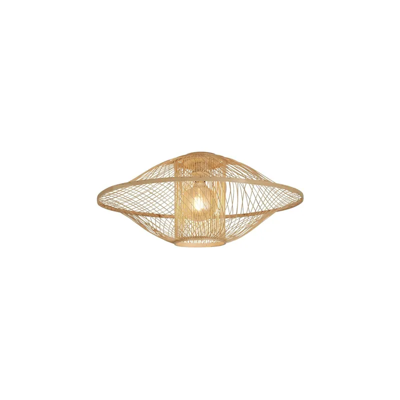 Good&Mojo Deckenleuchte Maui Bambus Natural L | Geeignet für 1x E27 Mega-Angebot