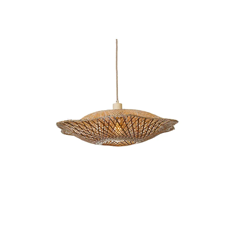 Neue Ware Good&Mojo Pendelleuchte Madura Bambus Braun M | Geeignet für 1x E27