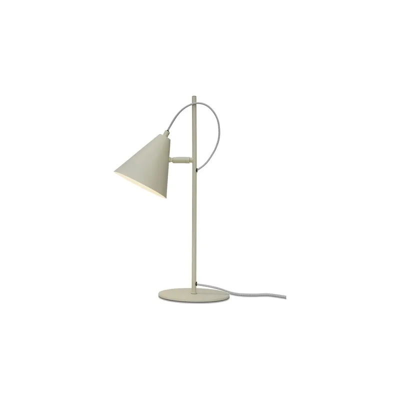 It's about RoMi Tischlampe Lisbon Eisen Sanded | Geeignet für 1x E14 Angebot
