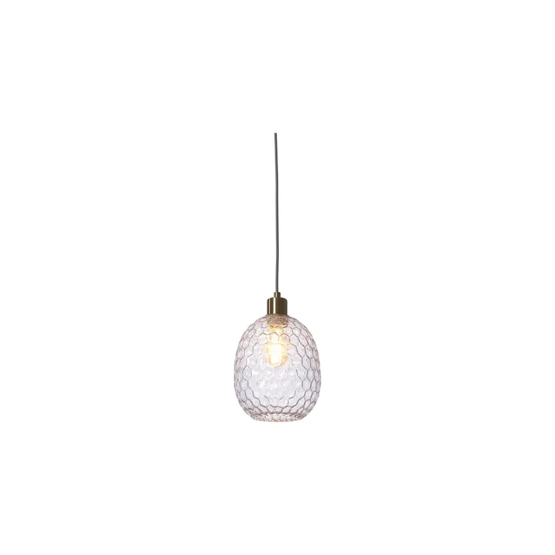 It's about RoMi Pendelleuchte Venice Glas Transparent | Geeignet für 1x E27 Must-Have