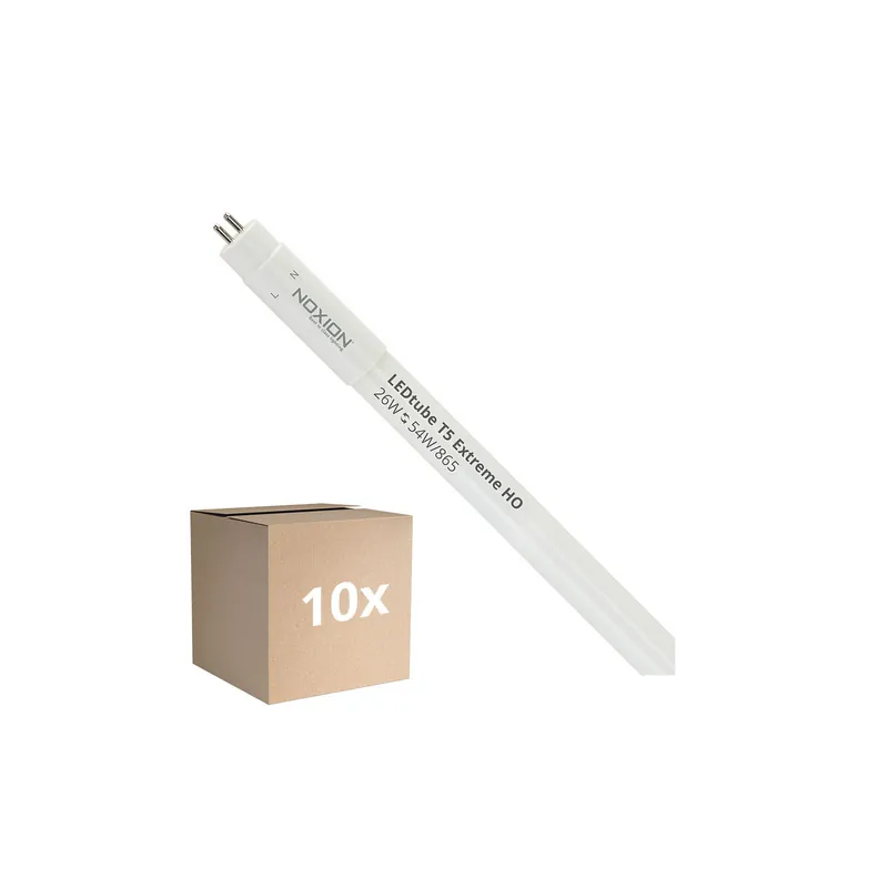 Mehrfachpackung 10x Noxion LED Röhre T5 Avant Extreme (Mains AC) High Output 26W 3900lm - 865 Tageslichtweiß | 115cm - Ersatz für 54W Kracherpreis